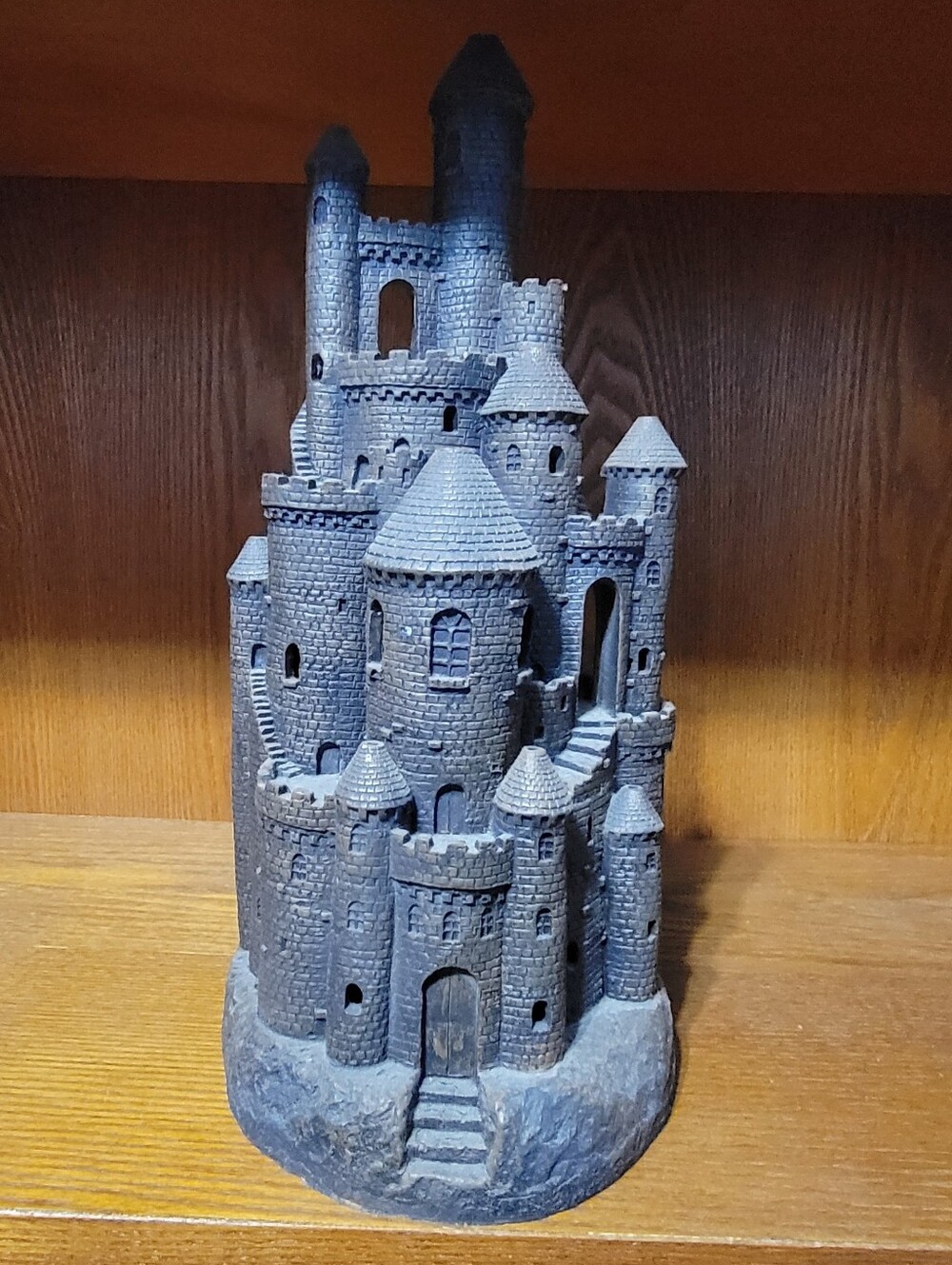 Elegant Expressions Gray Castle Incense Burner Decorative Home Accent